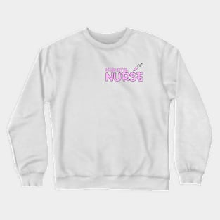 Neonatal Nurse Pink Crewneck Sweatshirt